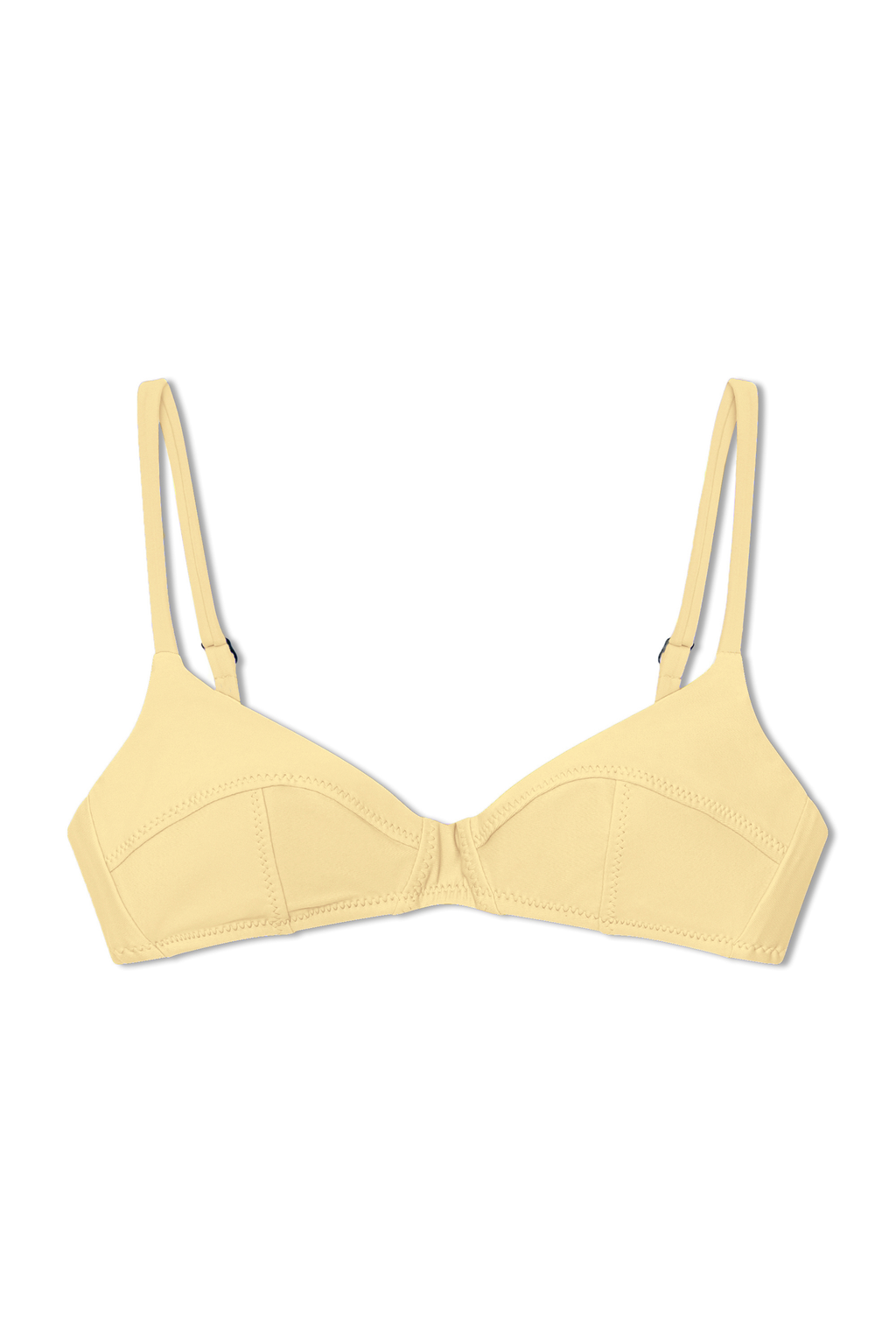 Galamaar Simone Retro Top - Mellow Yellow