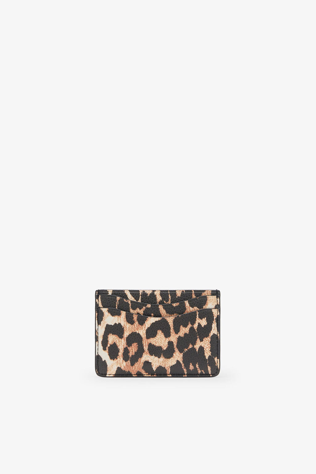 Ganni Card Holder Leopard