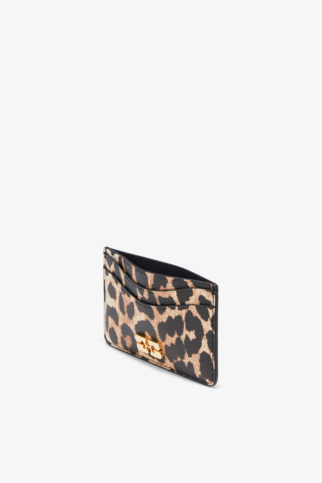 Ganni Card Holder Leopard