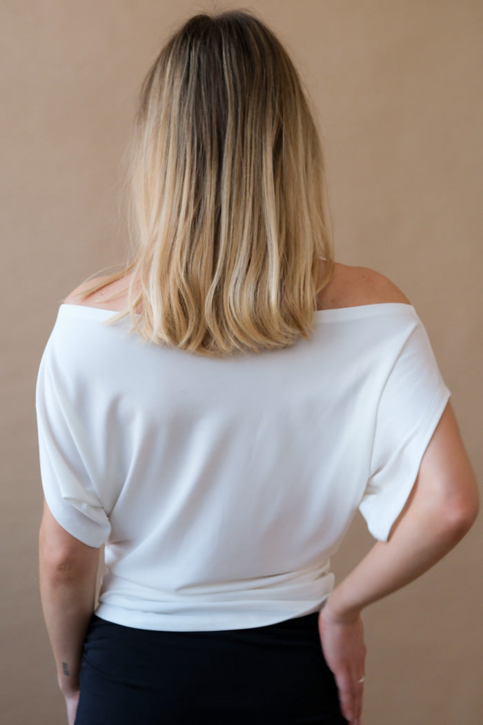 Geel Fletcher Top - White