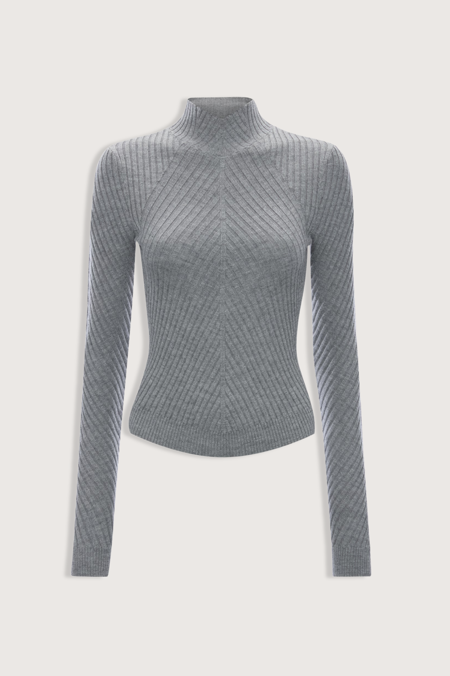 Victoria Beckham Georgia Sweater - Grey Marl