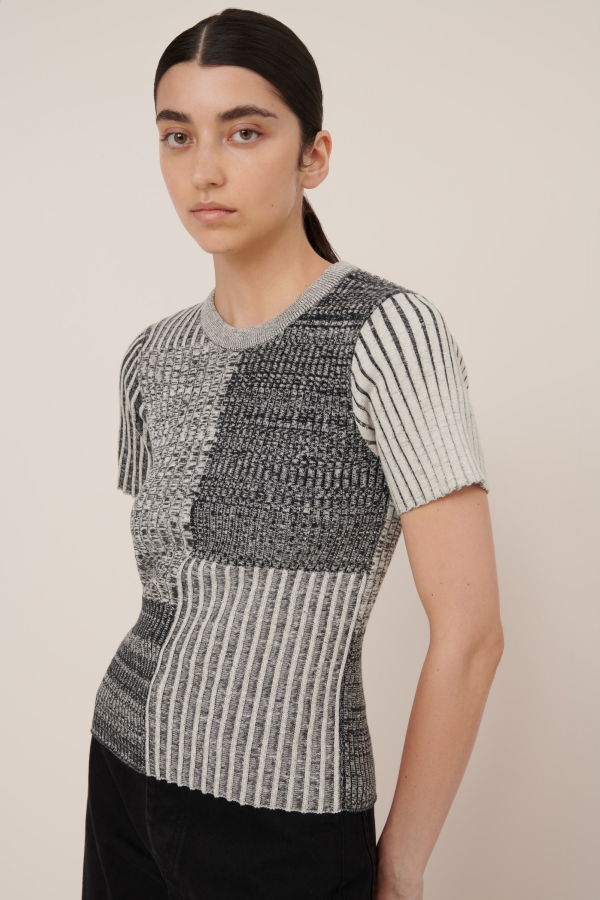 Kowtow Gesso Top - Shadow-Rib