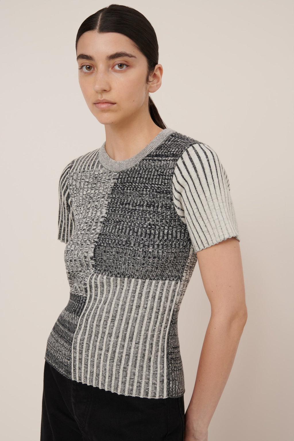 Kowtow Gesso Top - Shadow-Rib