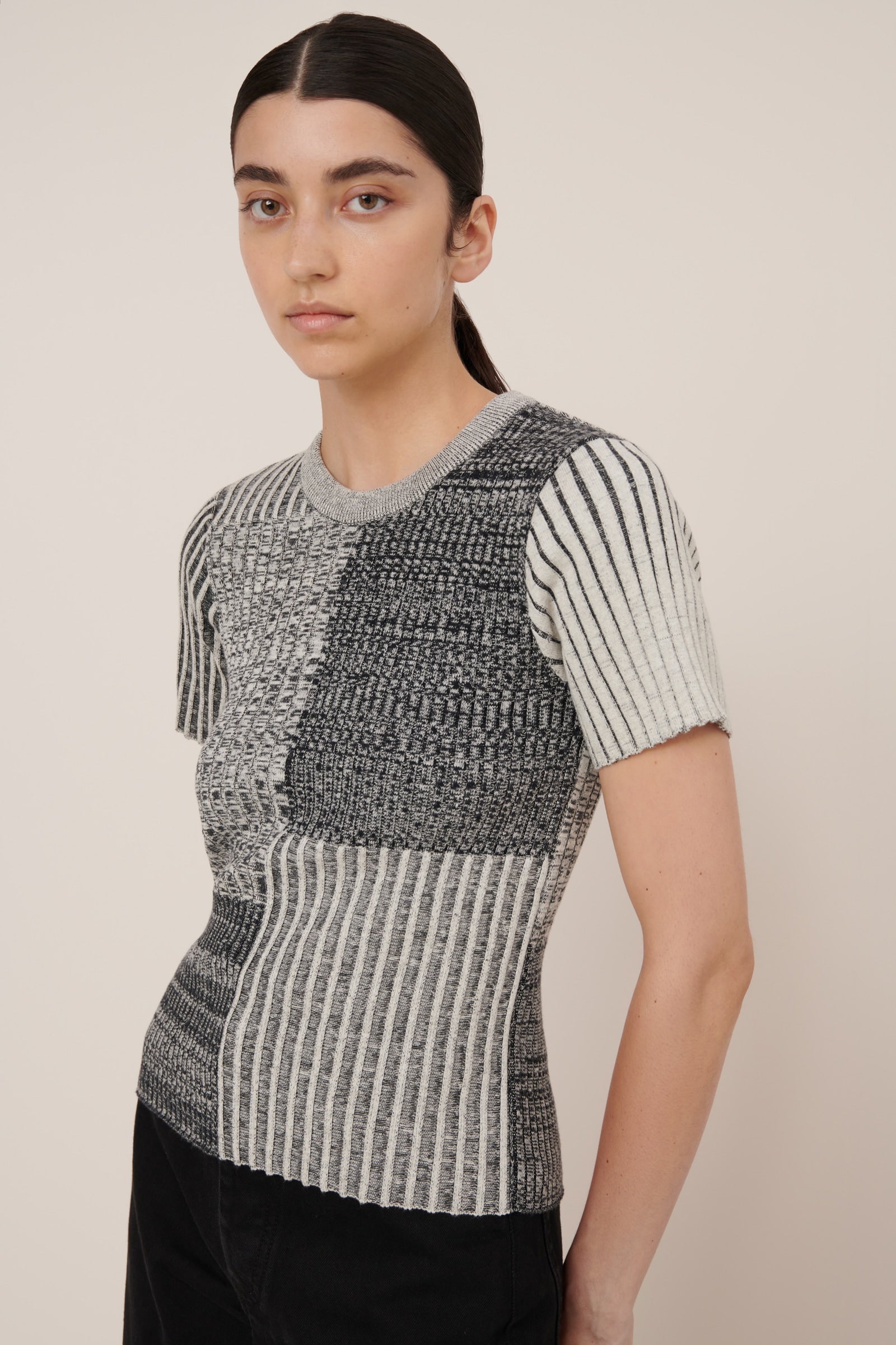 Kowtow Gesso Top - Shadow-Rib