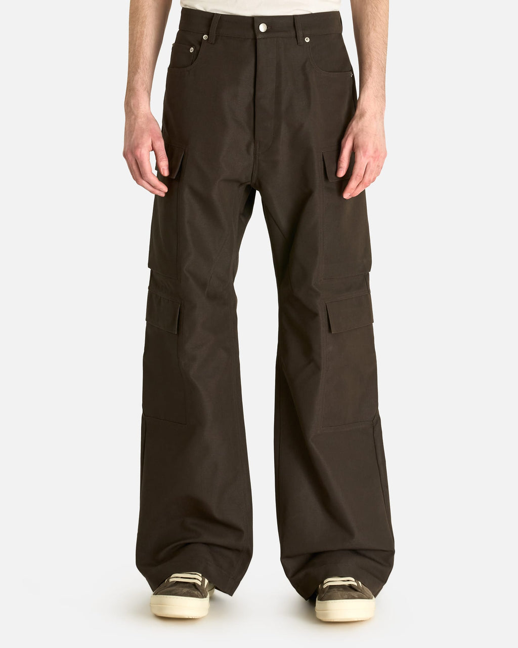 Rick Owens Geth Cargo Pants - Dark Dust