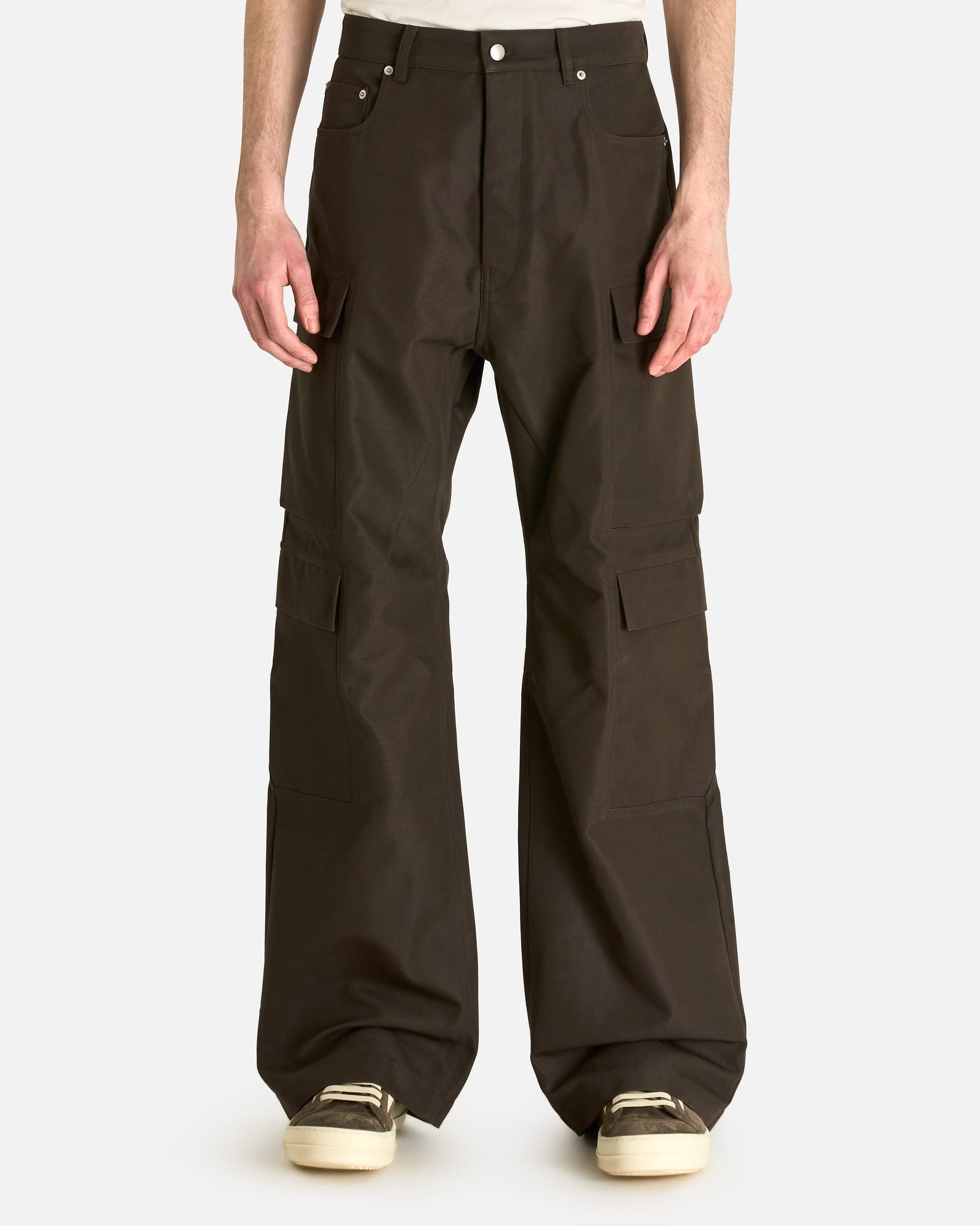 Rick Owens Geth Cargo Pants - Dark Dust