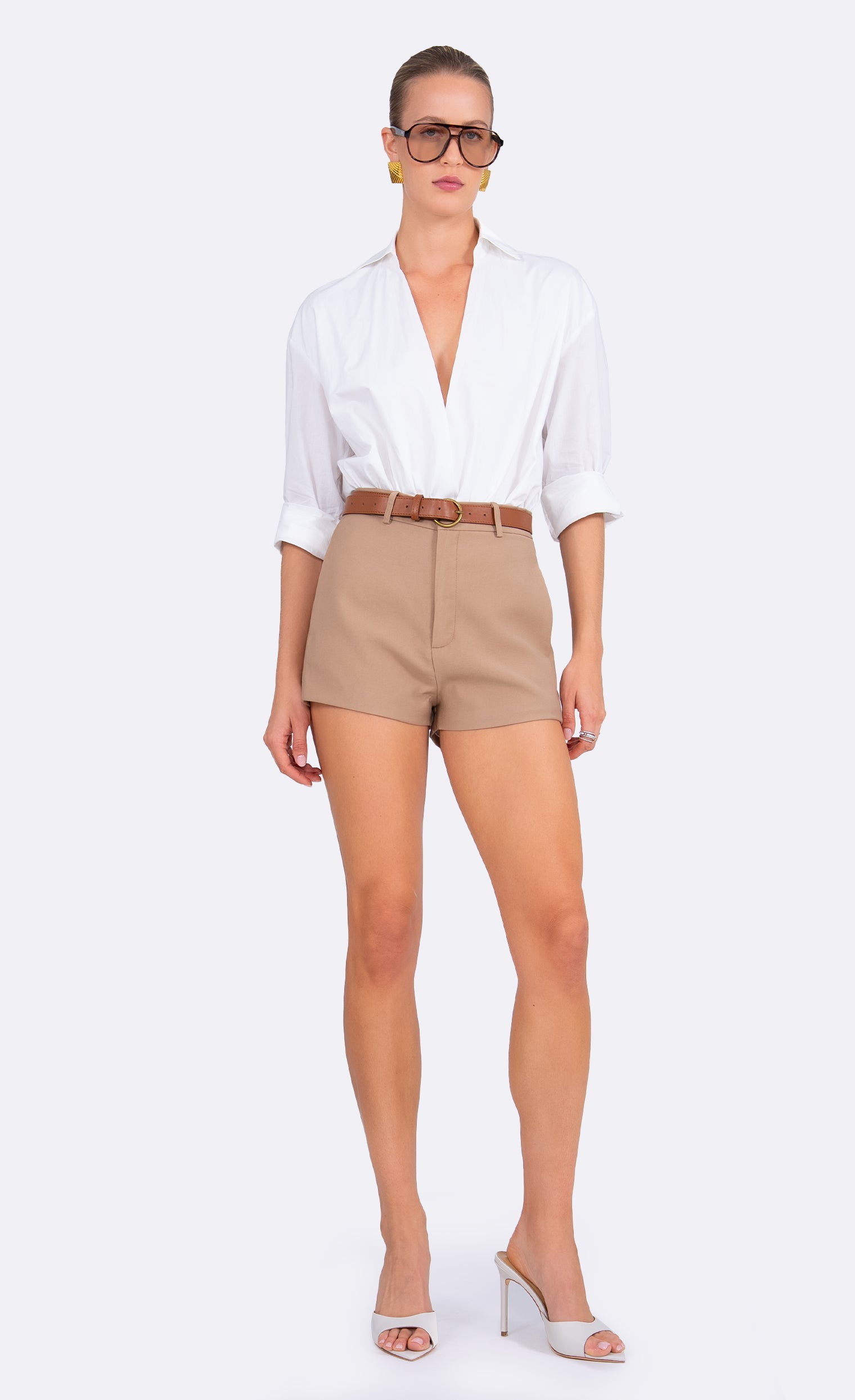 Nonchalant Label Gia Short