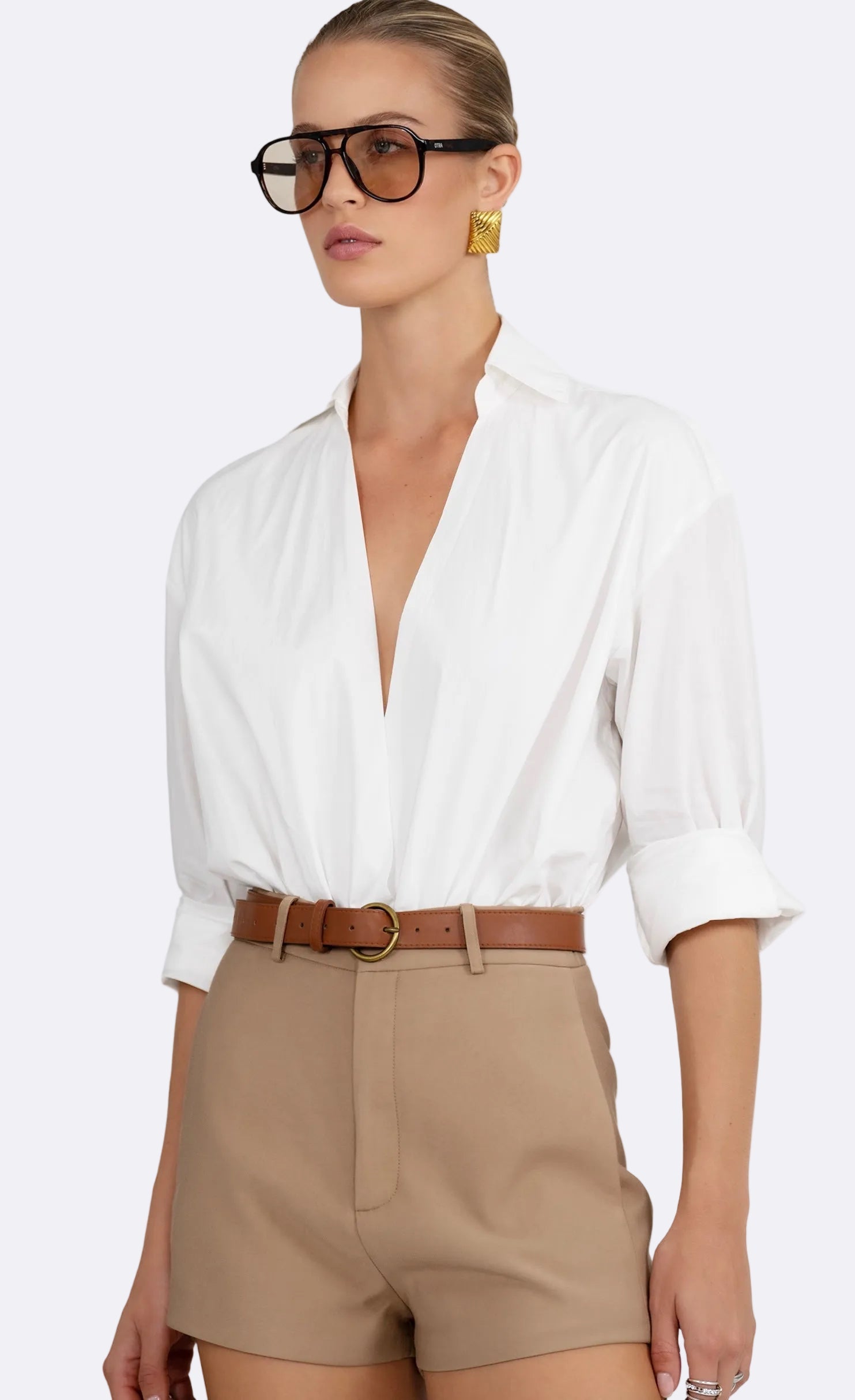 Nonchalant Label Gia Short