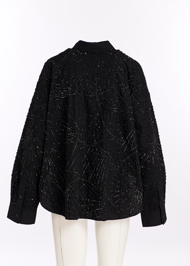 Essentiel Antwerp Gibra Sequined Blouse - black
