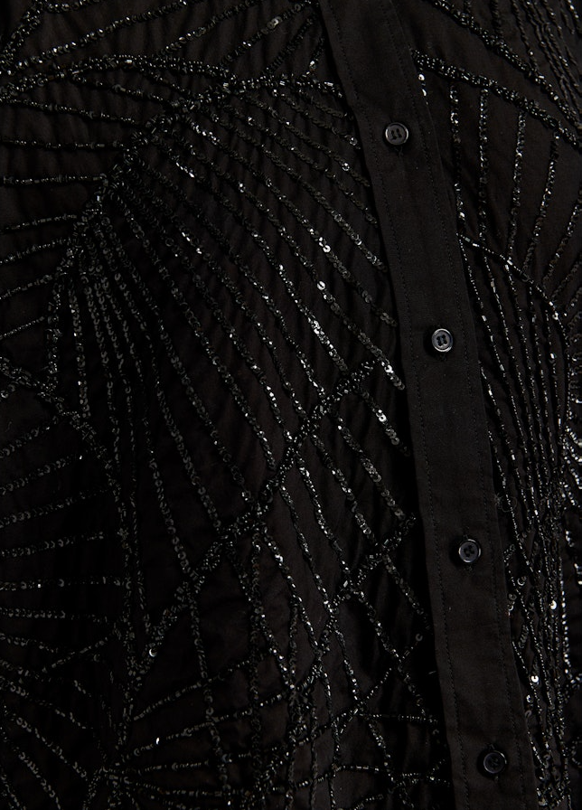 Essentiel Antwerp Gibra Sequined Blouse - black