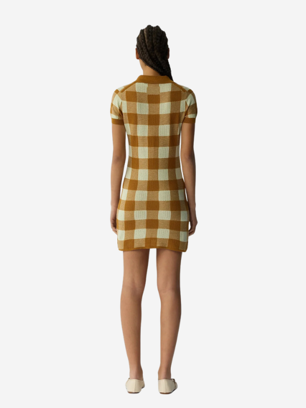 Guest in Residence Gingham Polo Dress