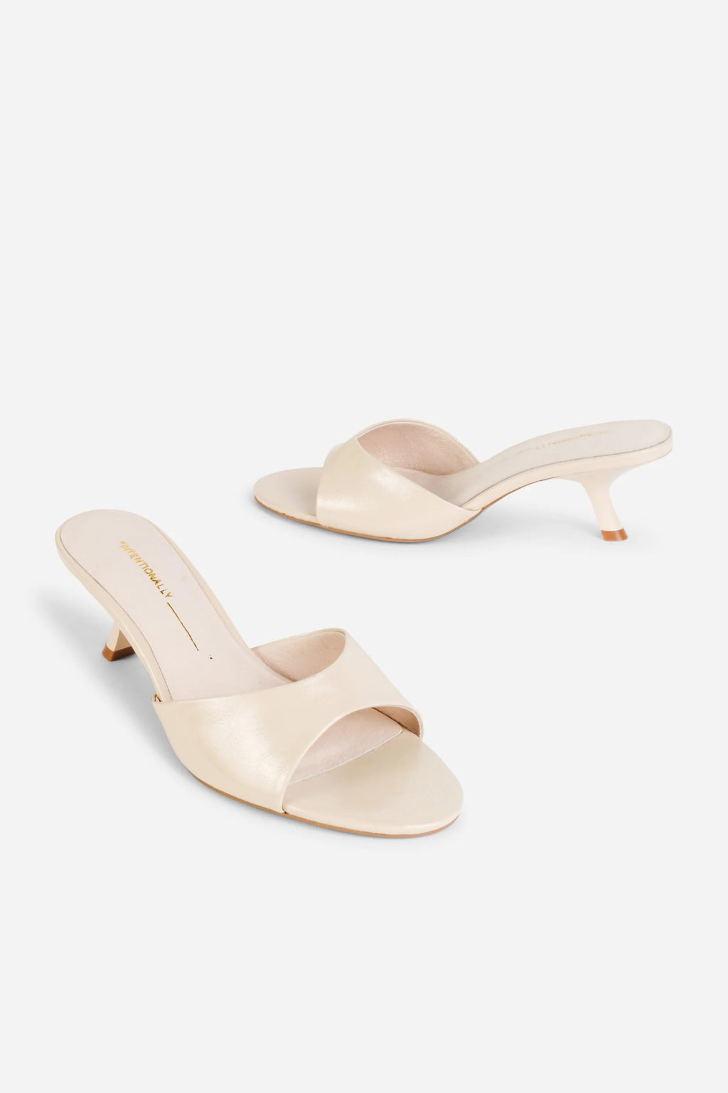 INTENTIONALLY __________. Given Kitten Heel