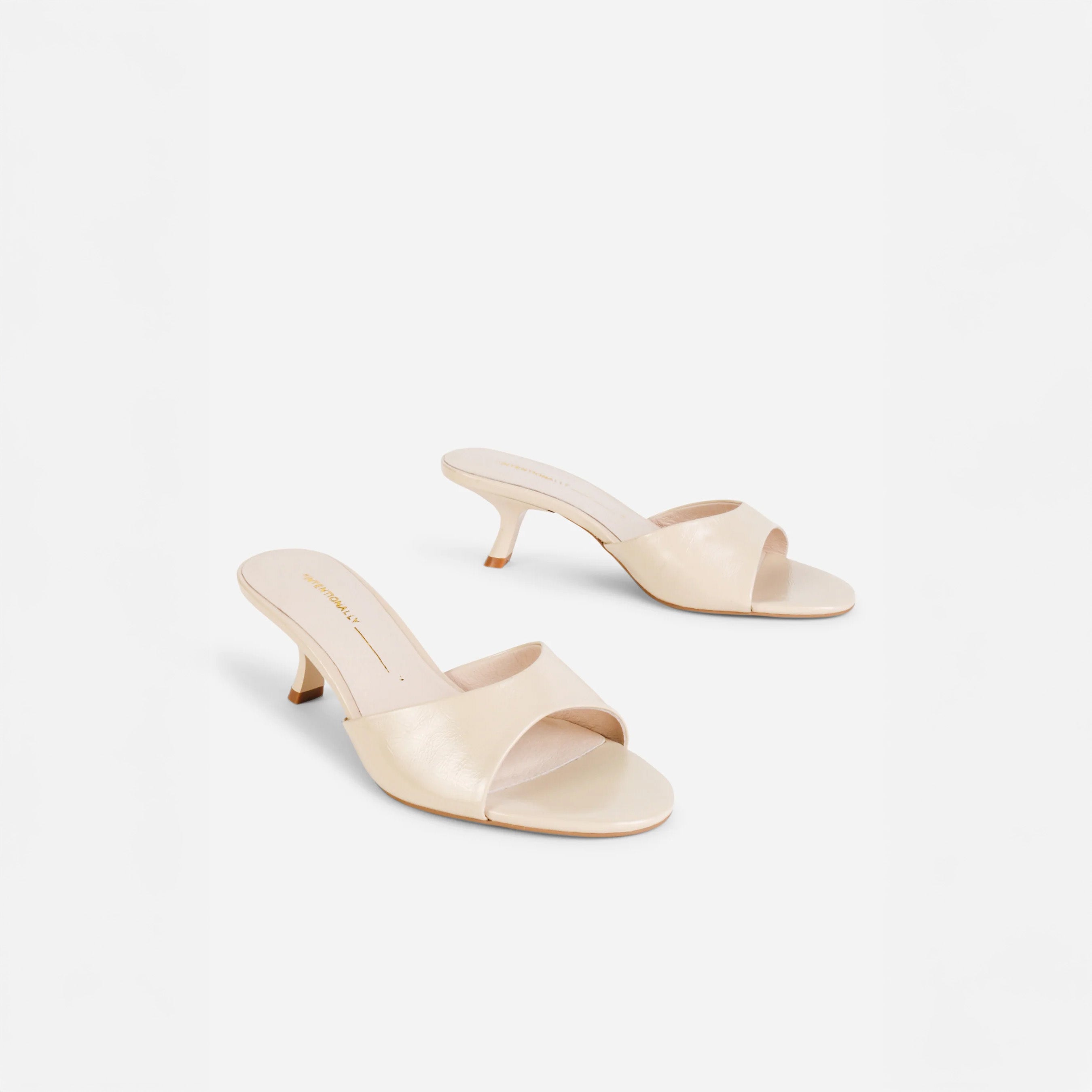 Intentionally Blank Given Mule - Cream