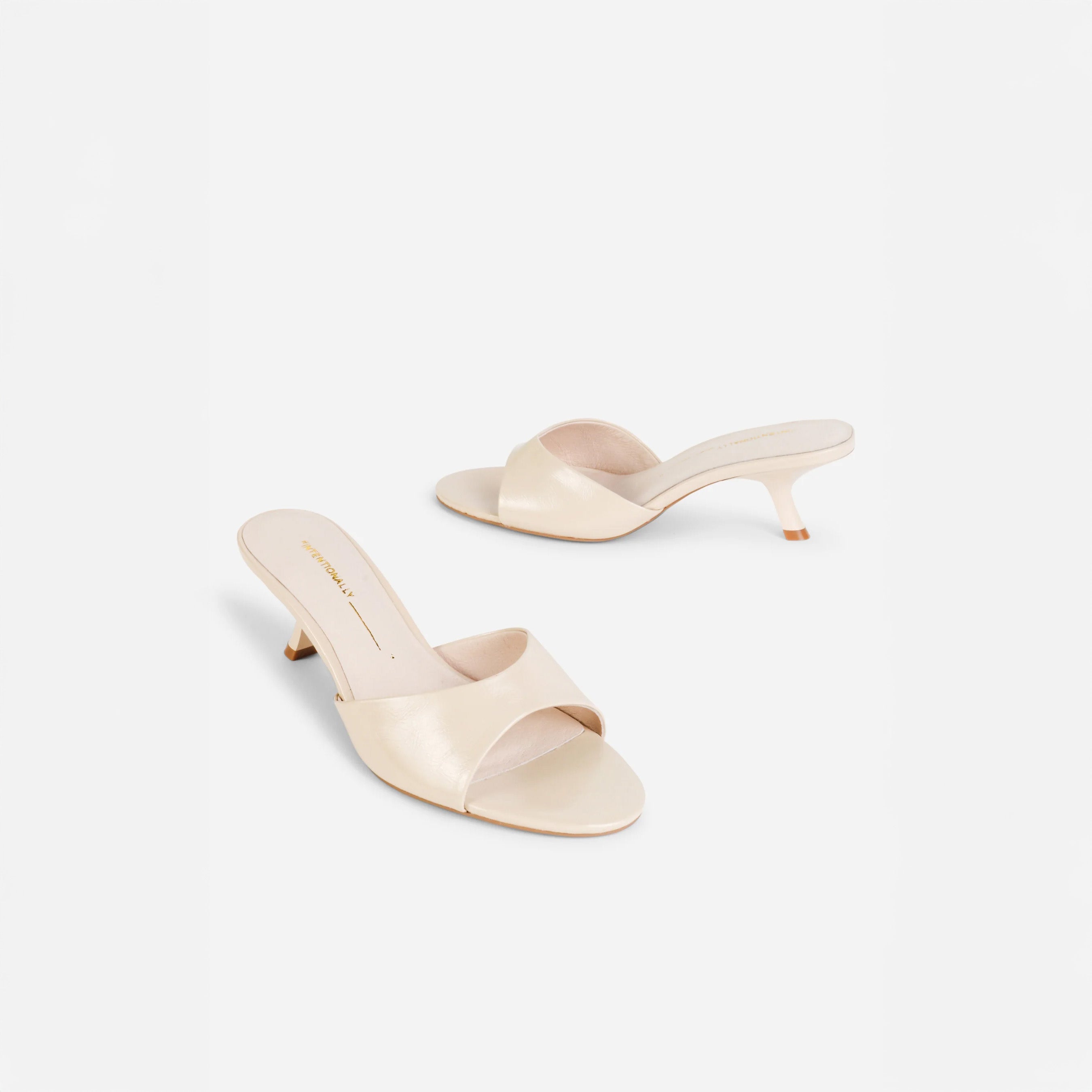 Intentionally Blank Given Mule - Cream