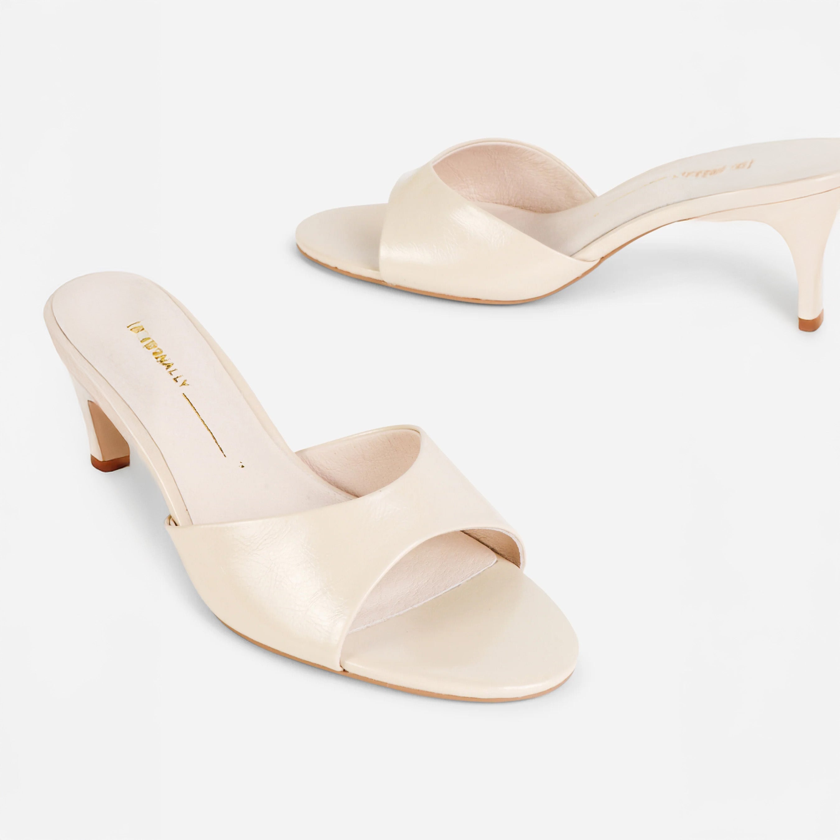 Intentionally Blank Given Mule - Cream