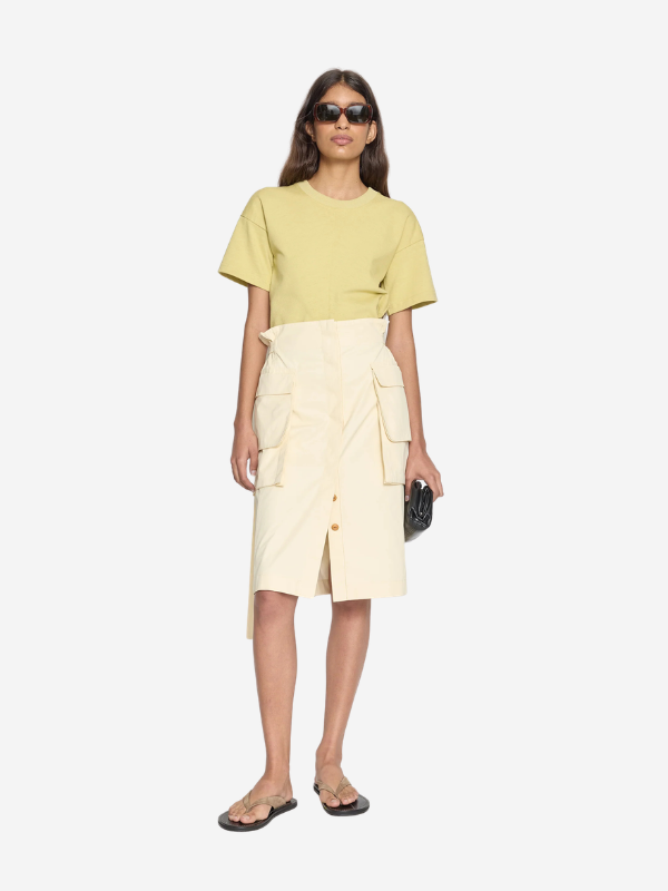 Ossou Glen Skirt - Butter