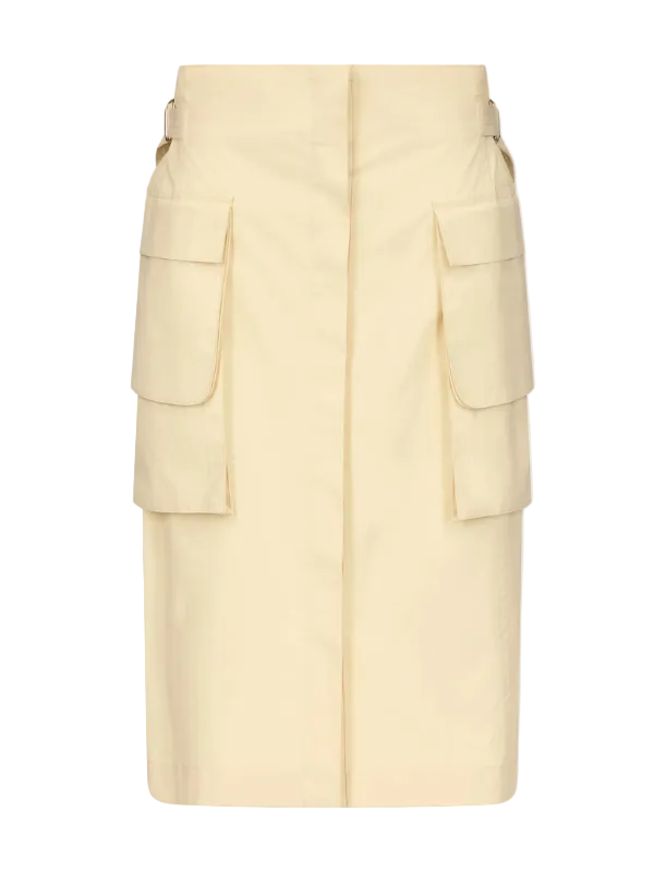 Ossou Glen Skirt - Butter