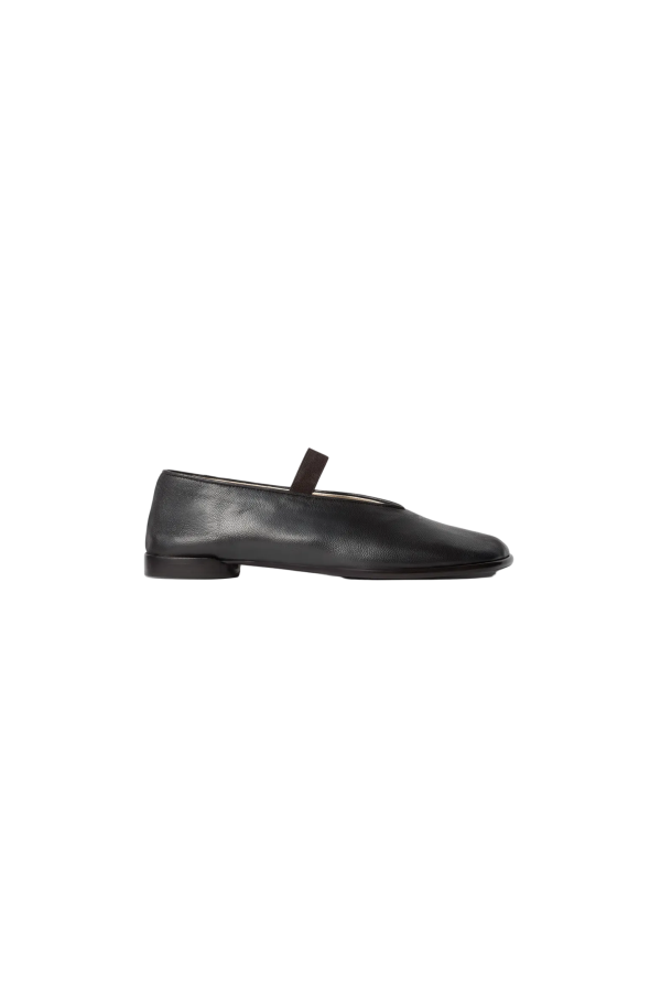 Lemaire Glove Ballerina - Dark Chocolate