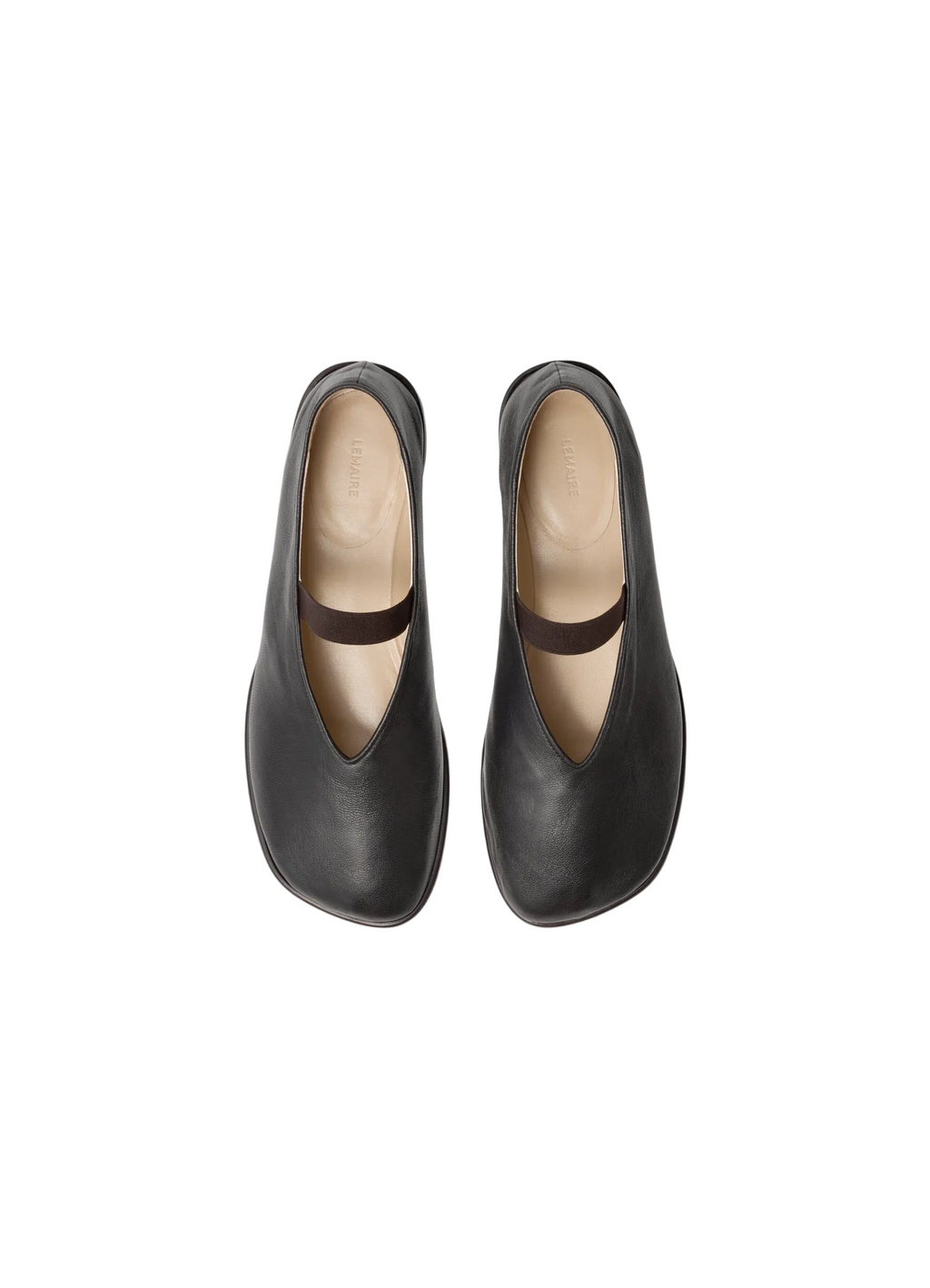 Lemaire Glove Ballerina - Dark Chocolate