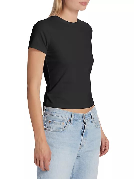 Good American BABY T SHIRT - White/Black