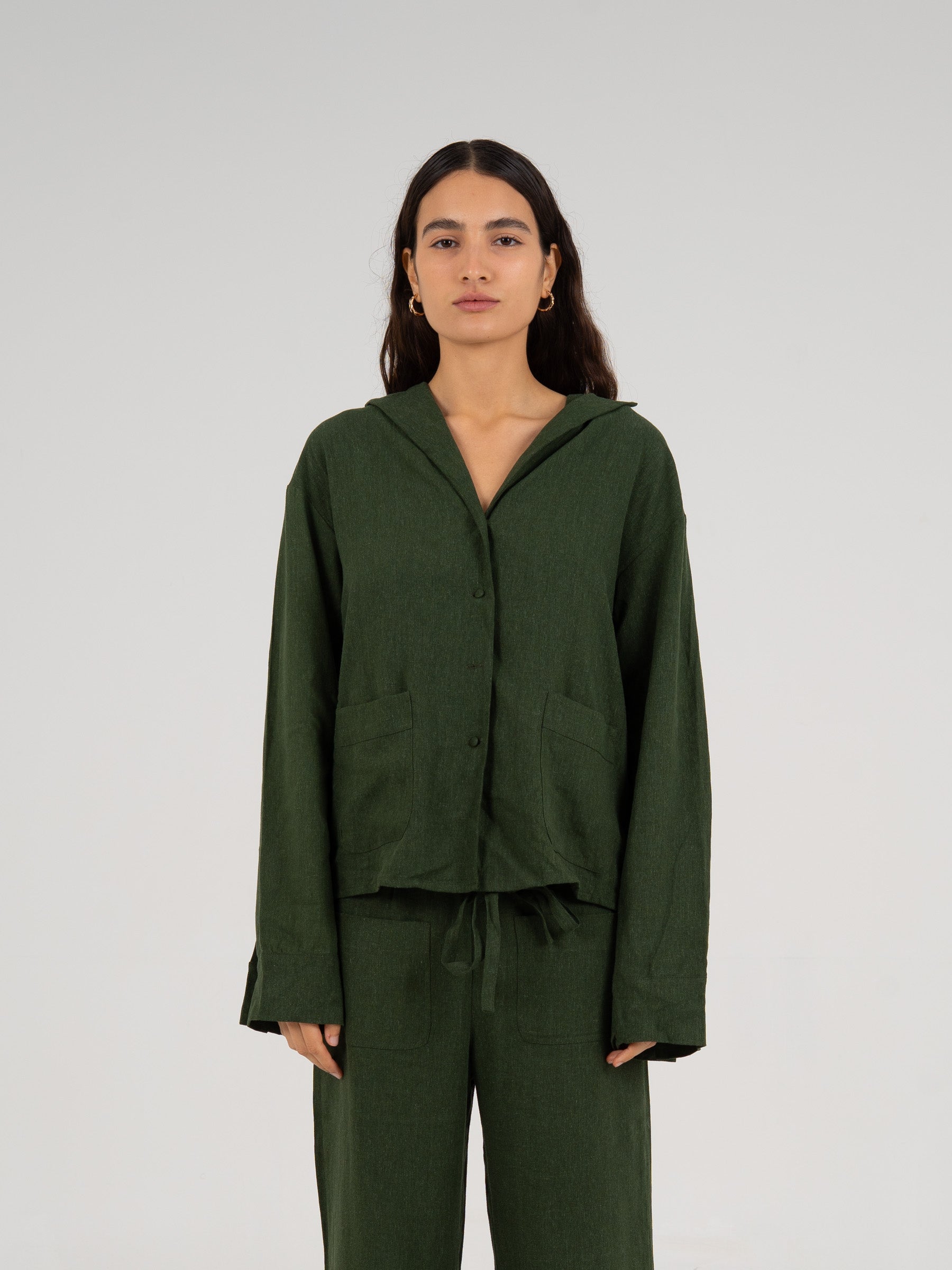 Carmensays Grinch Linen Shirt