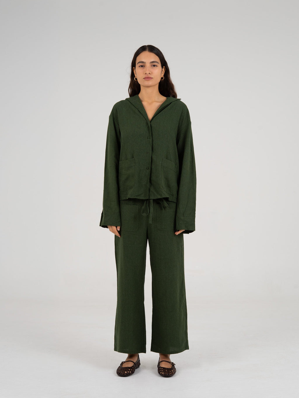 Carmensays Grinch Linen Shirt