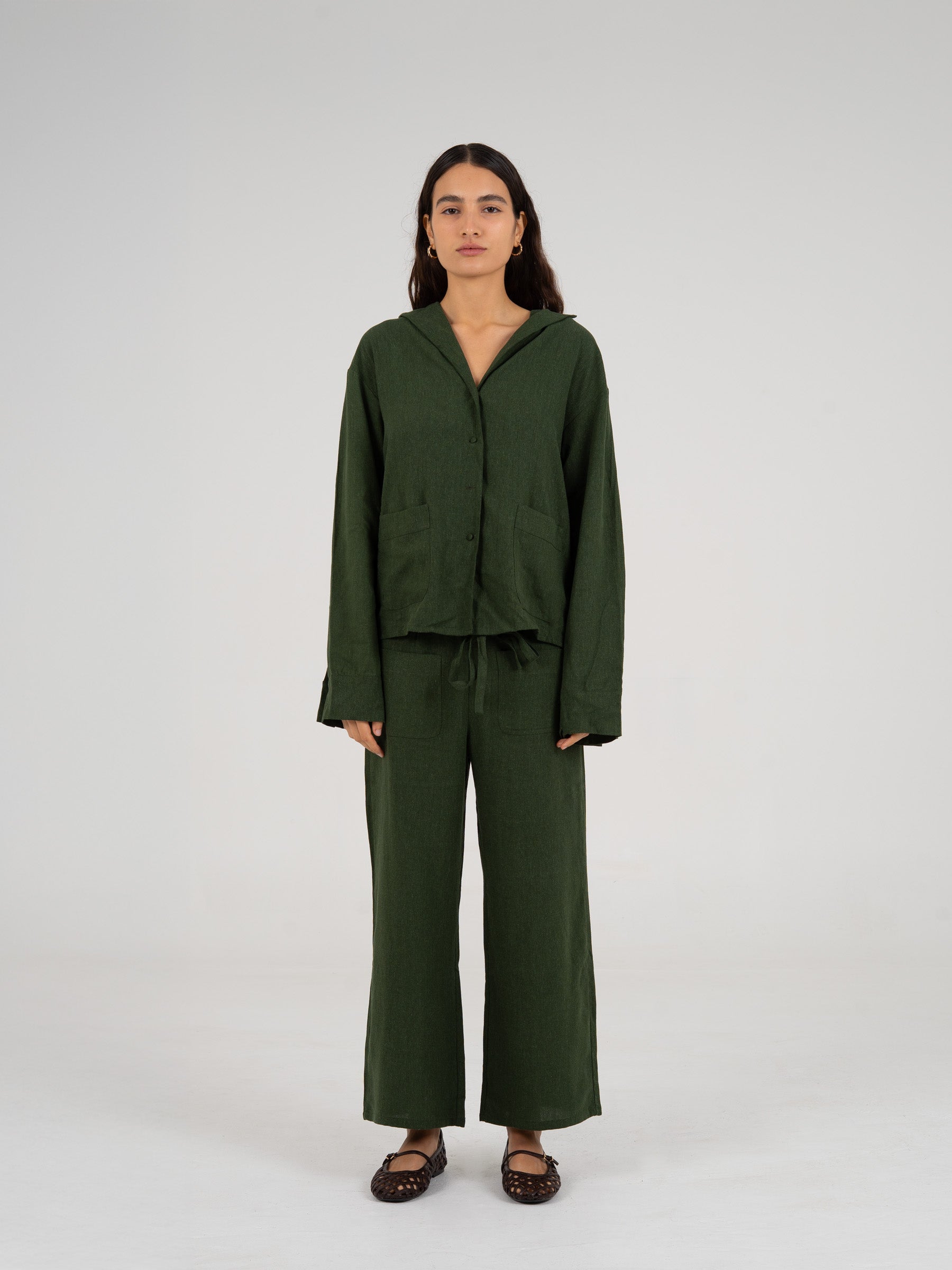 Carmensays Grinch Linen Shirt
