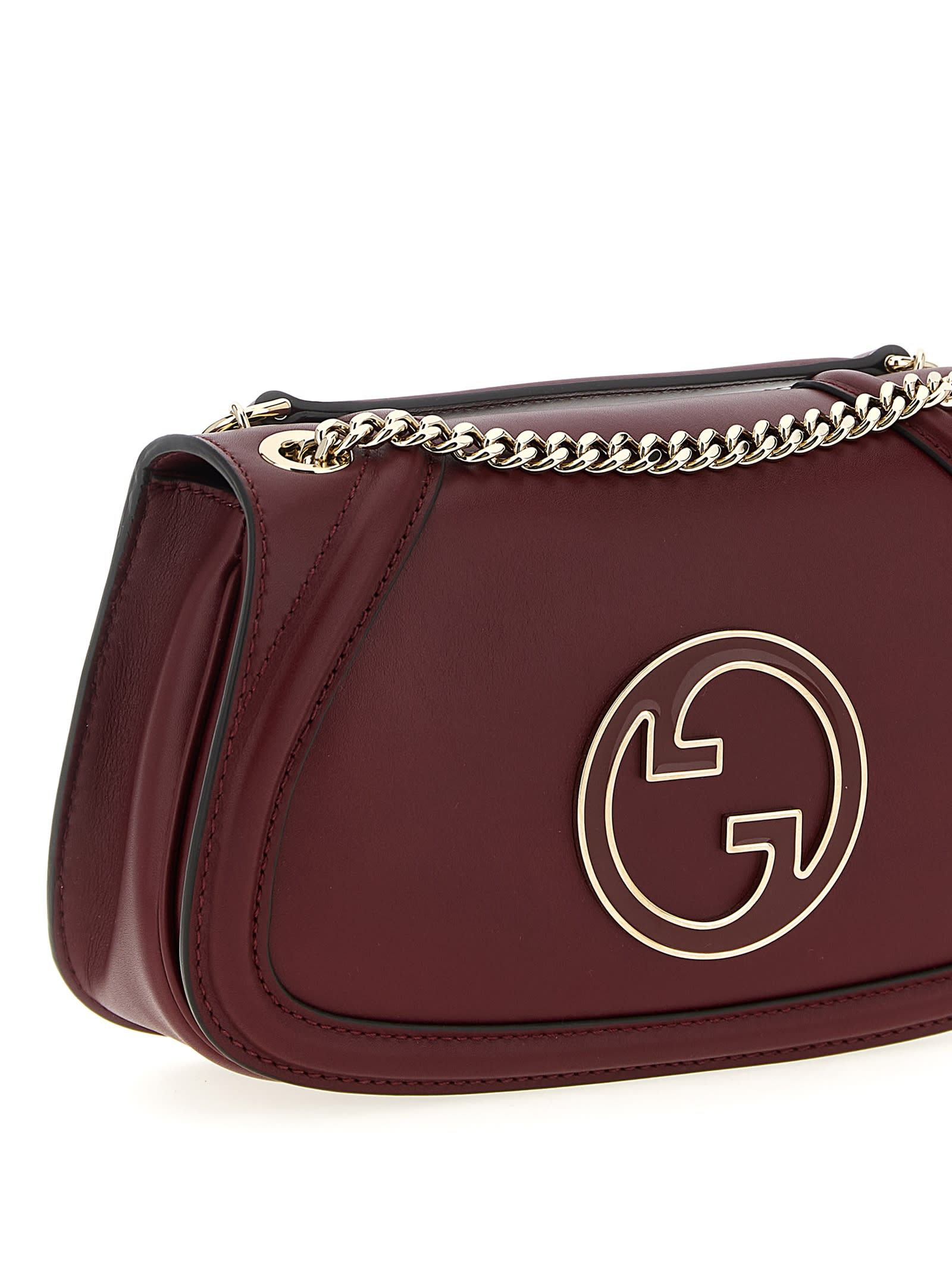 Gucci Blondie Medium Shoulder Bag - Red