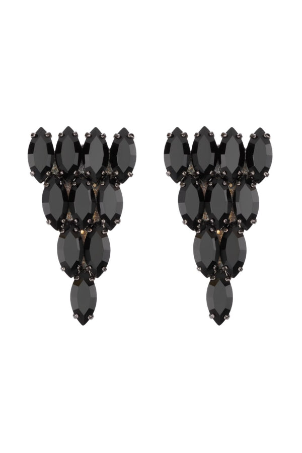 Gucci Geometric Shape Earrings - Black
