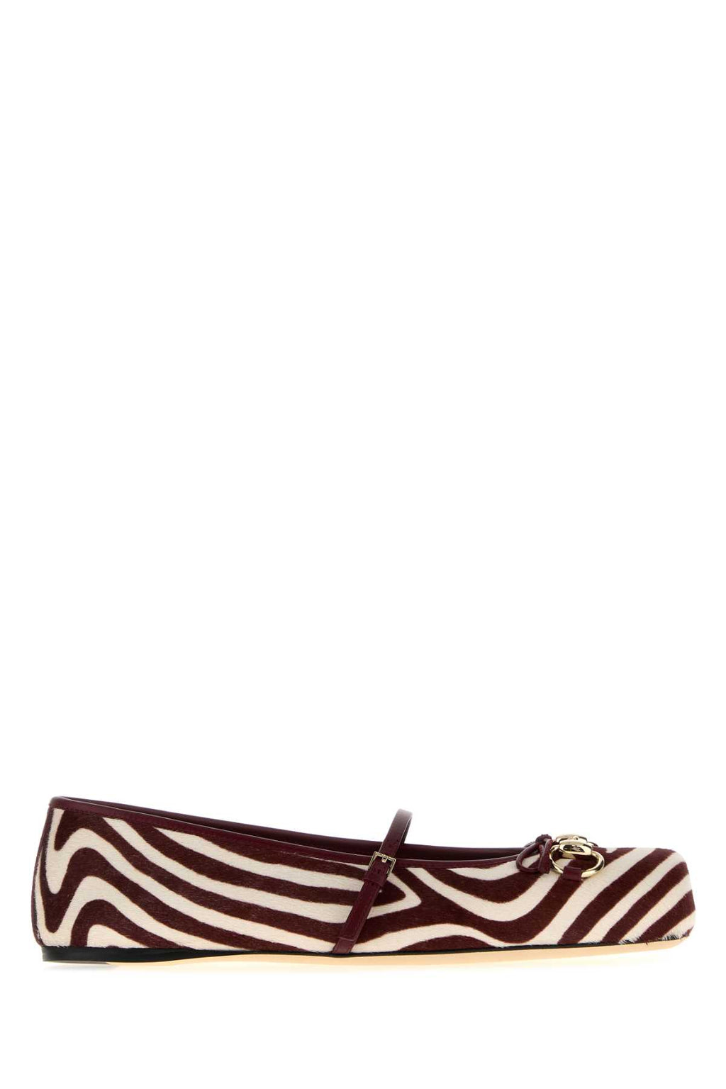 Gucci Printed Calf Hair Ballerinas - Multi