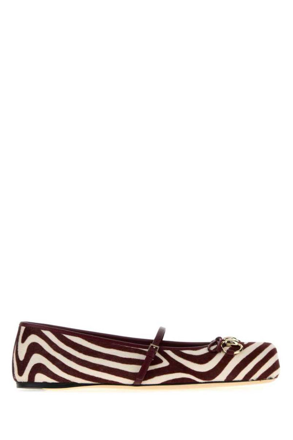 Gucci Printed Calf Hair Ballerinas - Multi