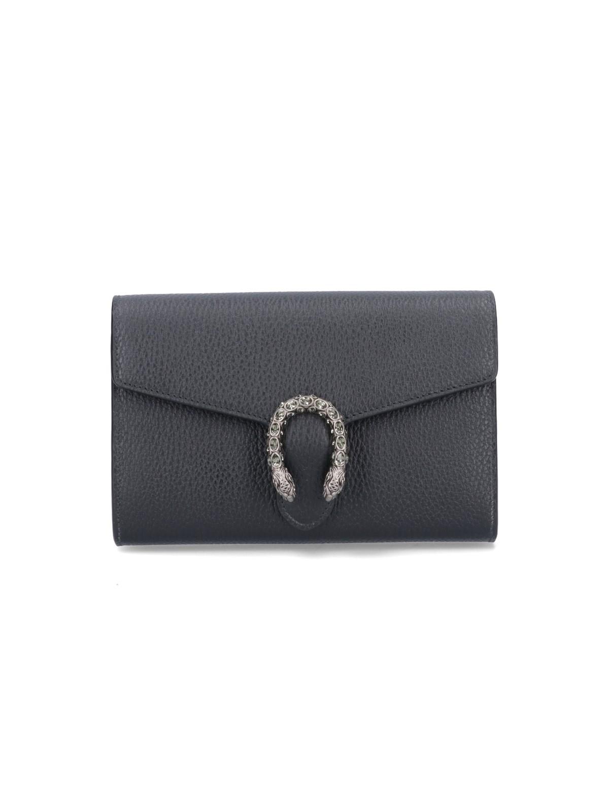 Gucci Dionysus Mini Wallet Bag - Black