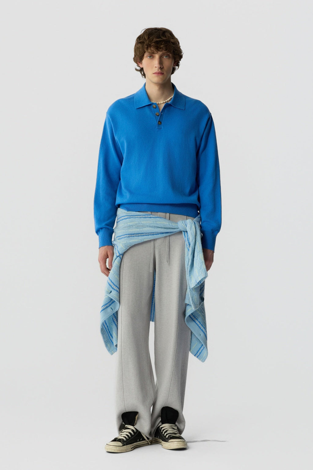 Guest in Residence Allday Polo in Cotton Cashmere