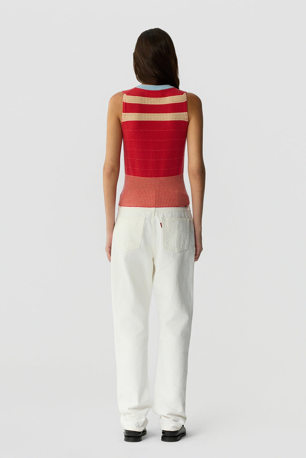 Guest in Residence Collegiate Stripe Vest