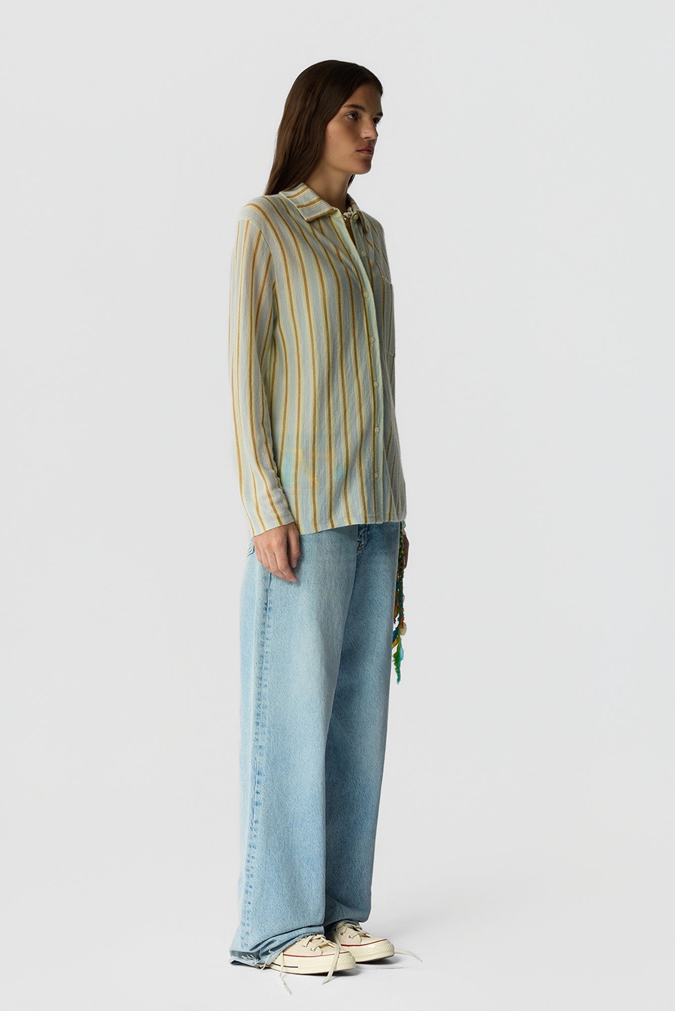 Guest in Residence Showtime Shirt - Limewash Combo