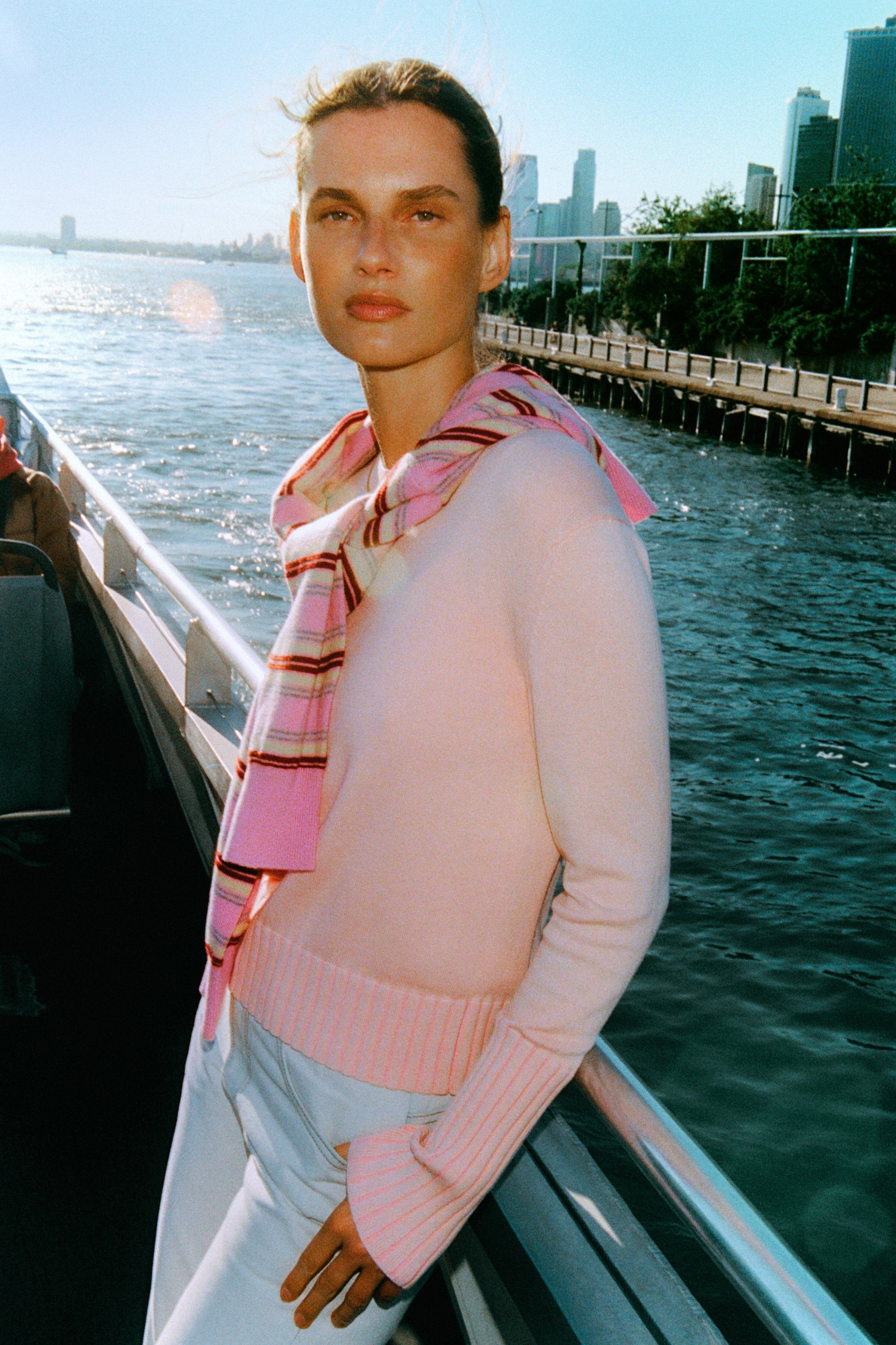 Guest in Residence Sunwash Shrunken Crew Sweater