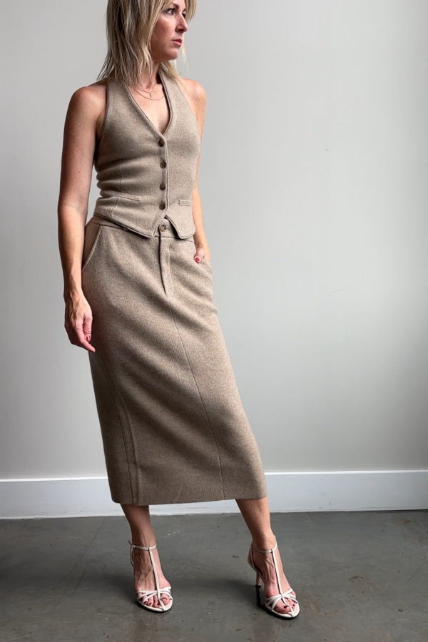 Guest in Residence Tailored Skirt