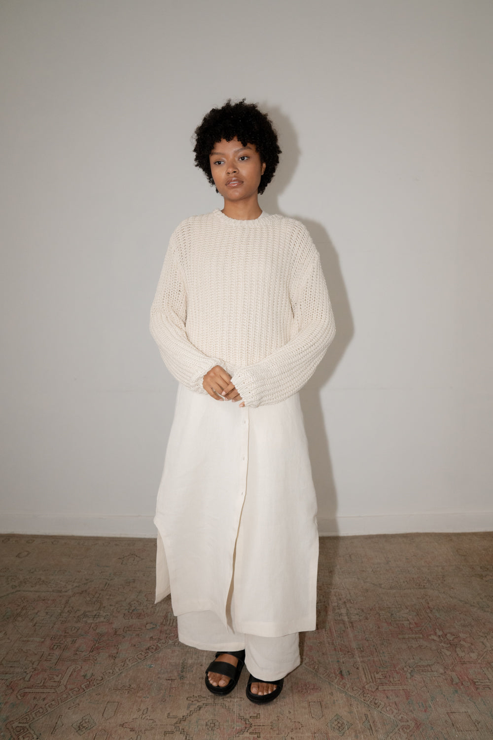 Zii Ropa Hal Dress - Ivory