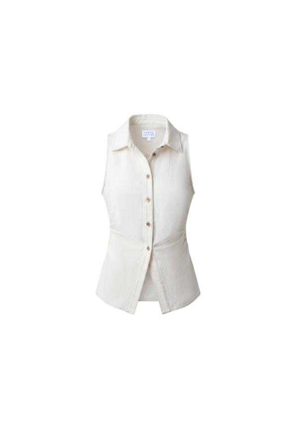 Tanya Taylor Hanelle Top - Chalk