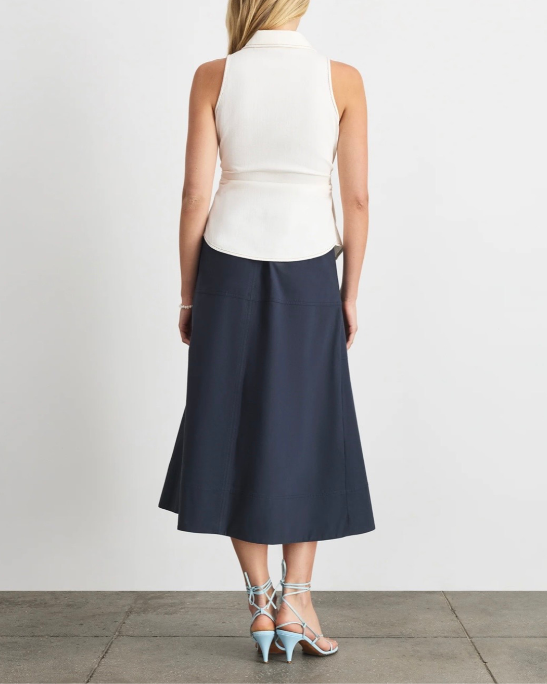 Tanya Taylor Hanelle Top - Chalk