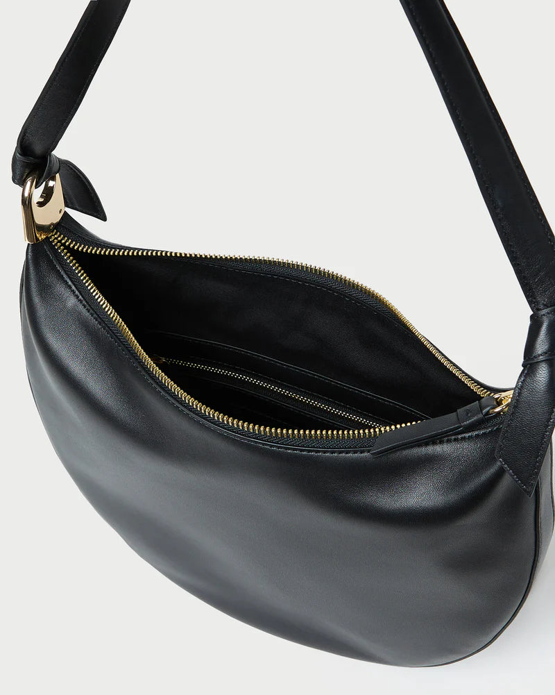 Loeffler Randall Harlow Sling Shoulder Bag - Black/Gold