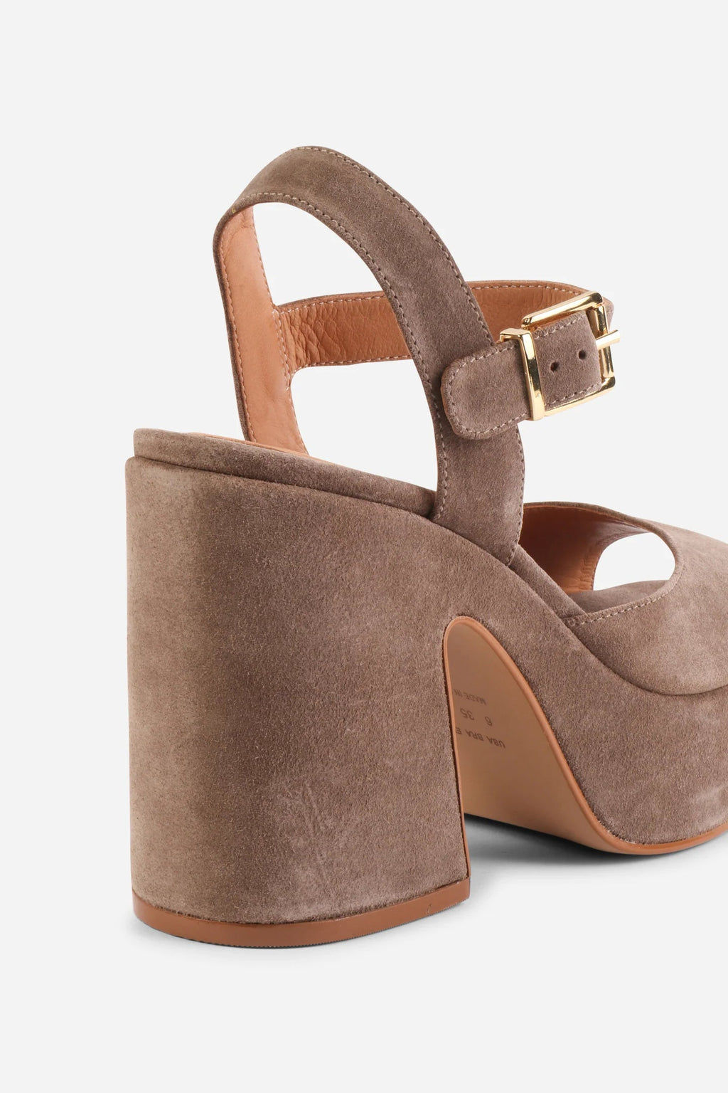 INTENTIONALLY BLANK Harmony Platform Heel - Smoke