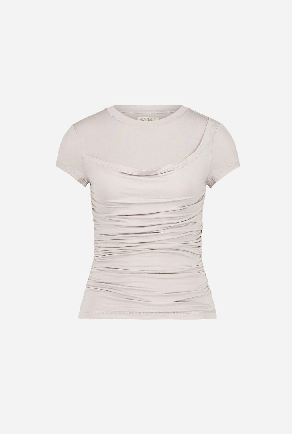 SAEMDI Helia Top - Light Grey
