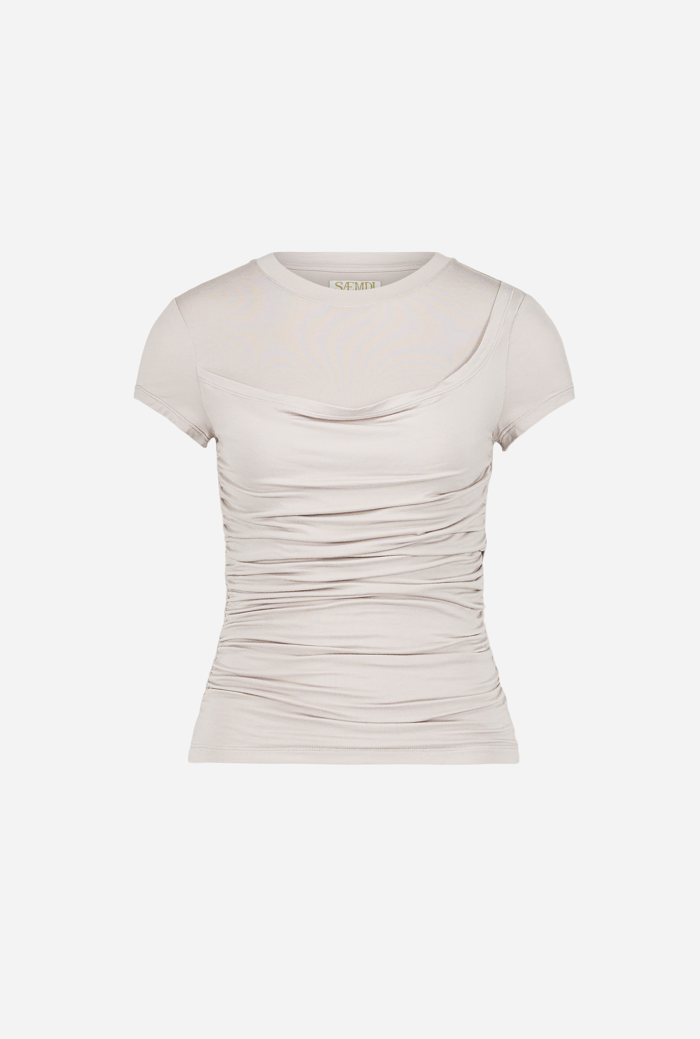 SAEMDI Helia Top - Light Grey