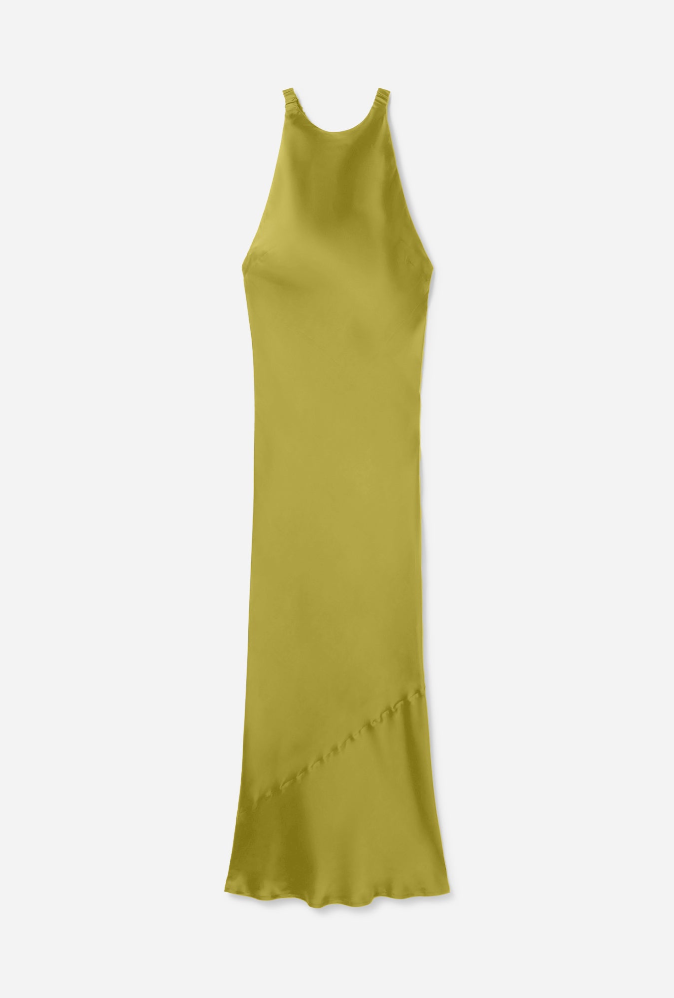 Silk Laundry High Low Dress - Cactus
