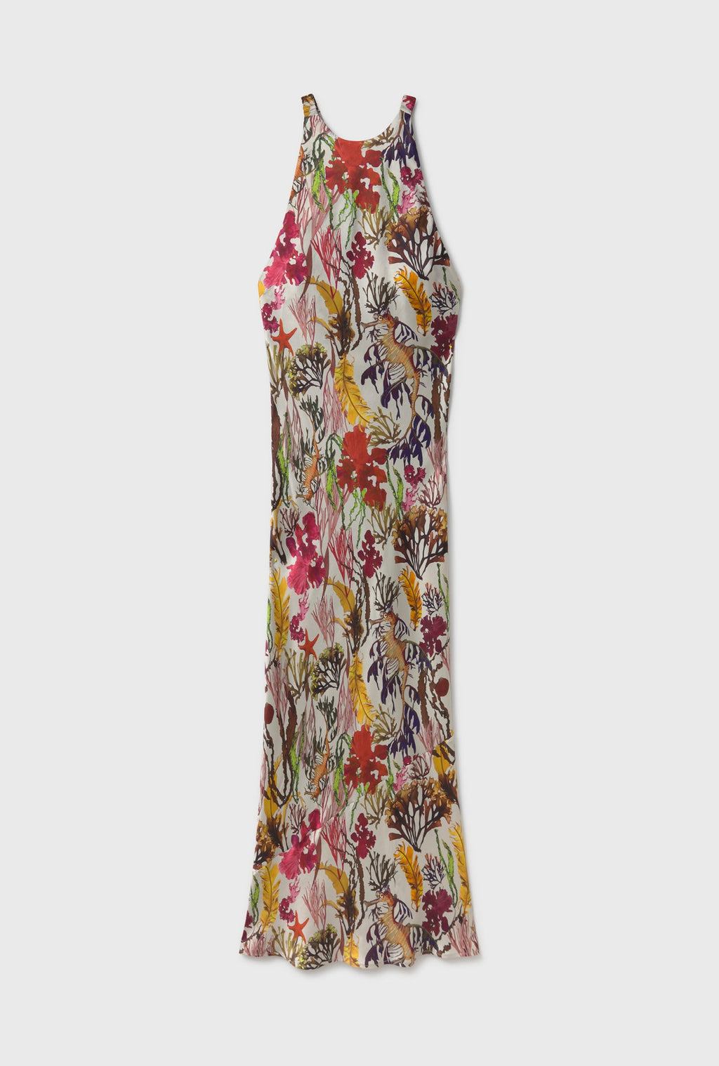 Silk Laundry High Low Dress - Planktonic