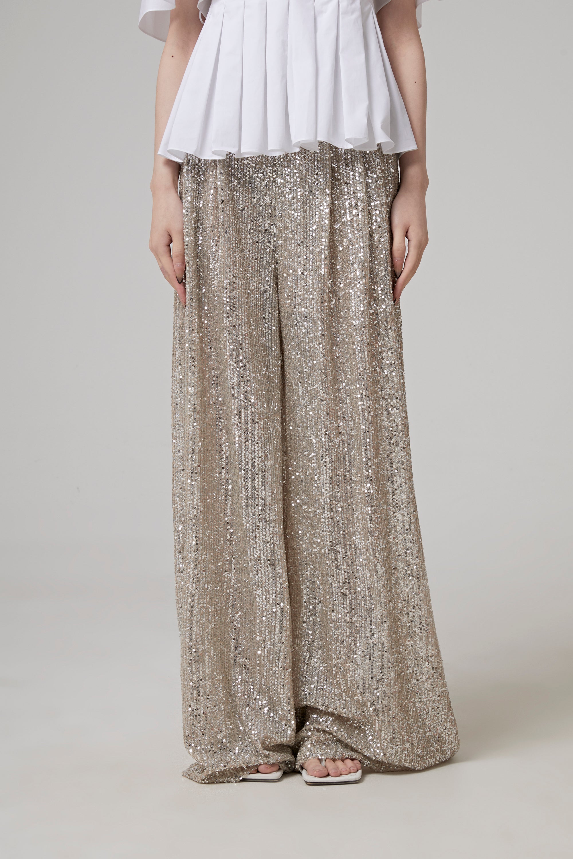 Rochas HIGH WAISTED PANTS