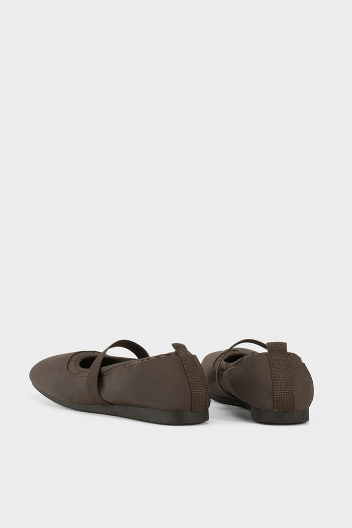 Vagabond Hillary Ballet Flats - Coffee