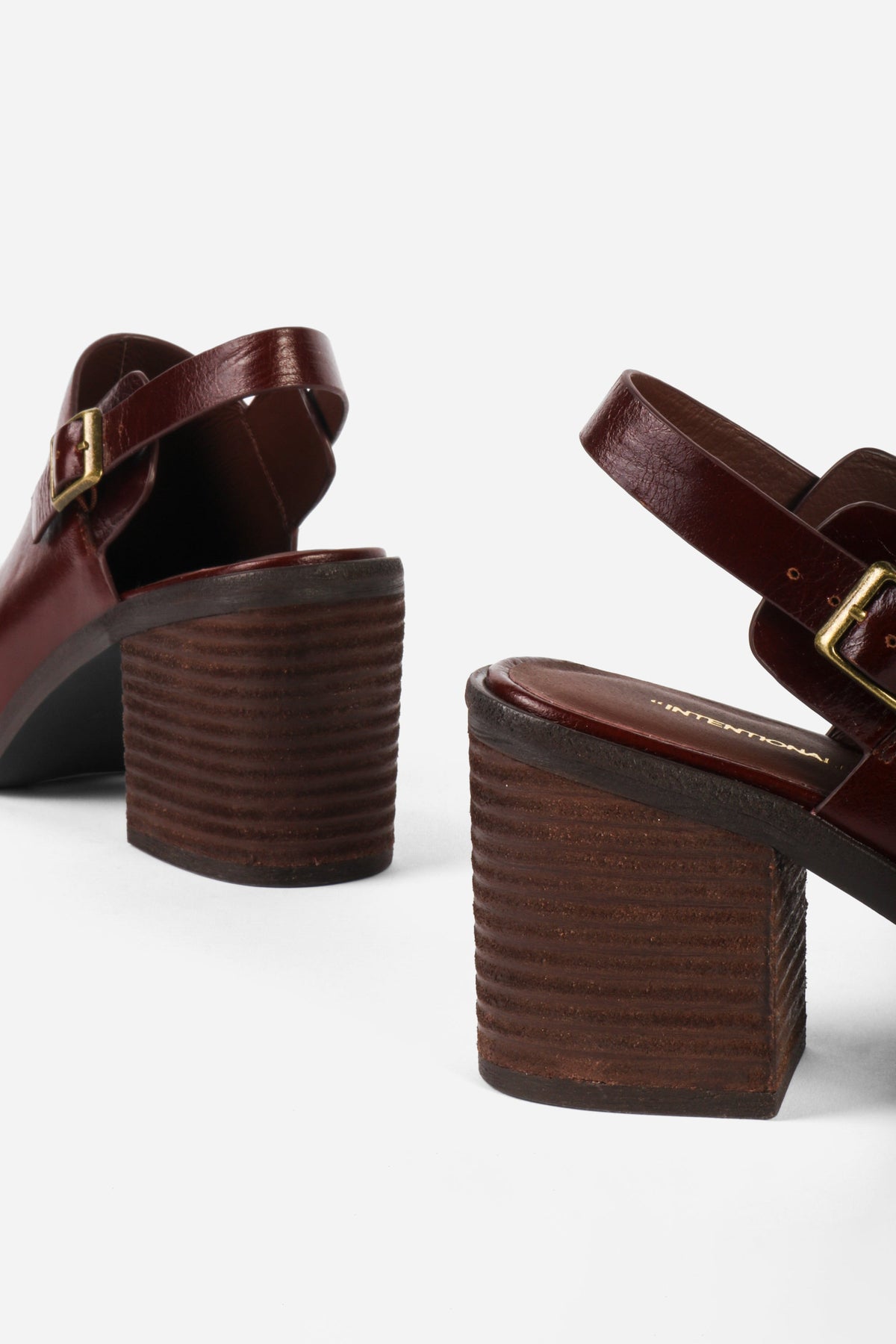 "INTENTIONALLY __________." Honcho Leather Mule