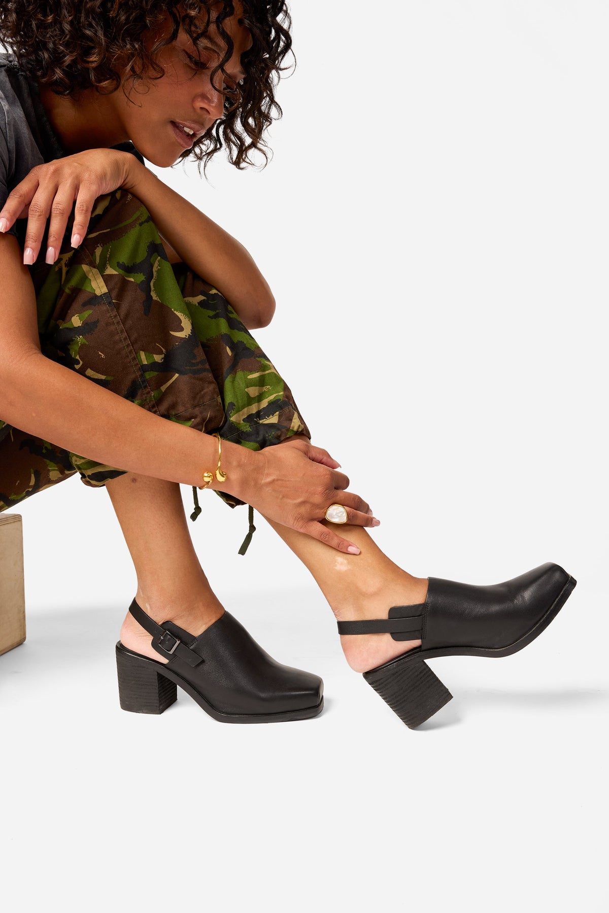 "INTENTIONALLY __________." Honcho Leather Mule